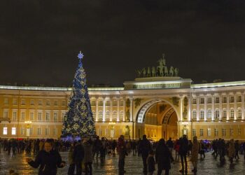 Новогодний Санкт-Петербург